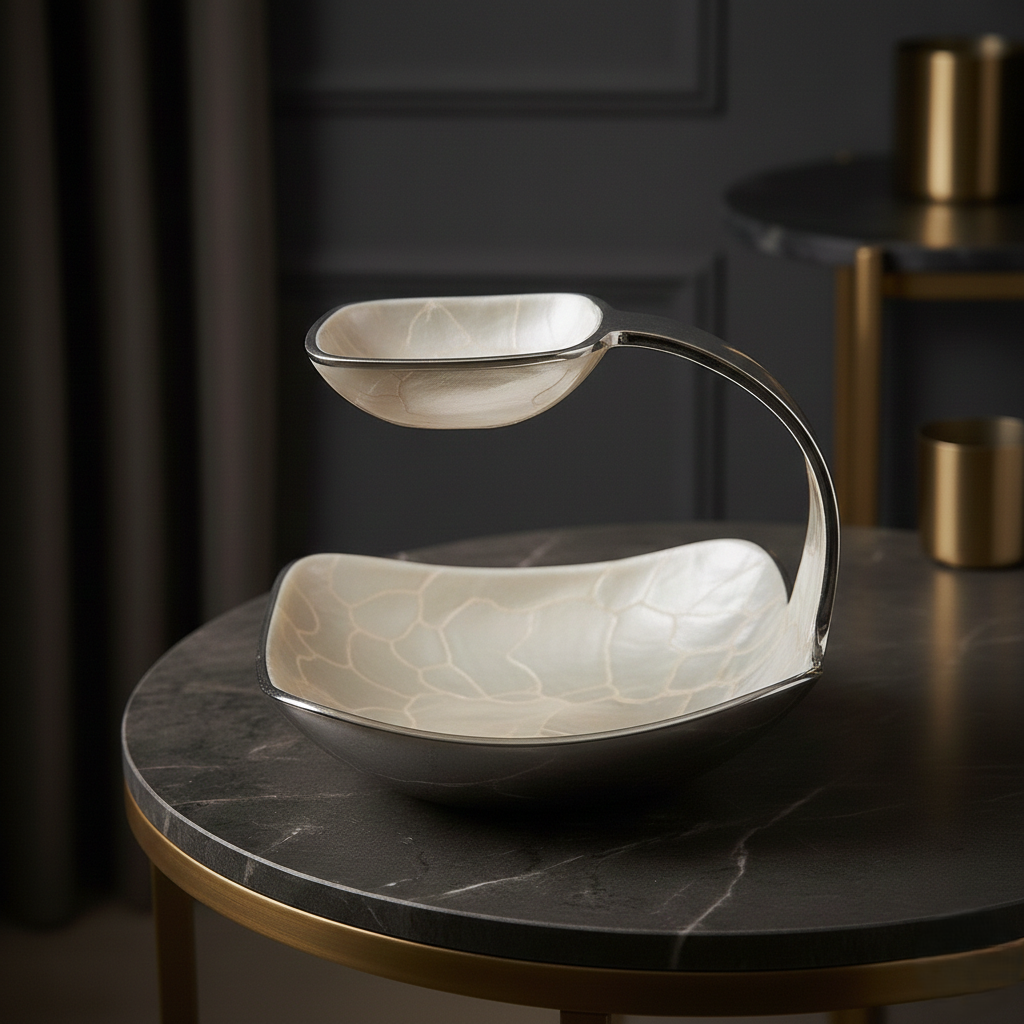 Classy and practical kitty party platter for serving chips, dips, and snacks