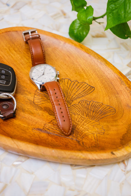 Ginkgo Luxe Circular Platter