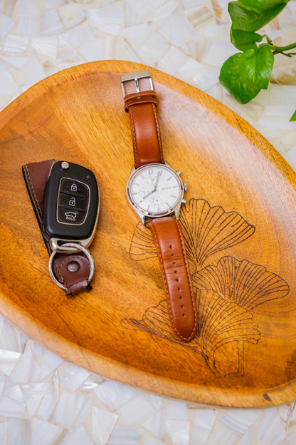 Ginkgo Luxe Circular Platter