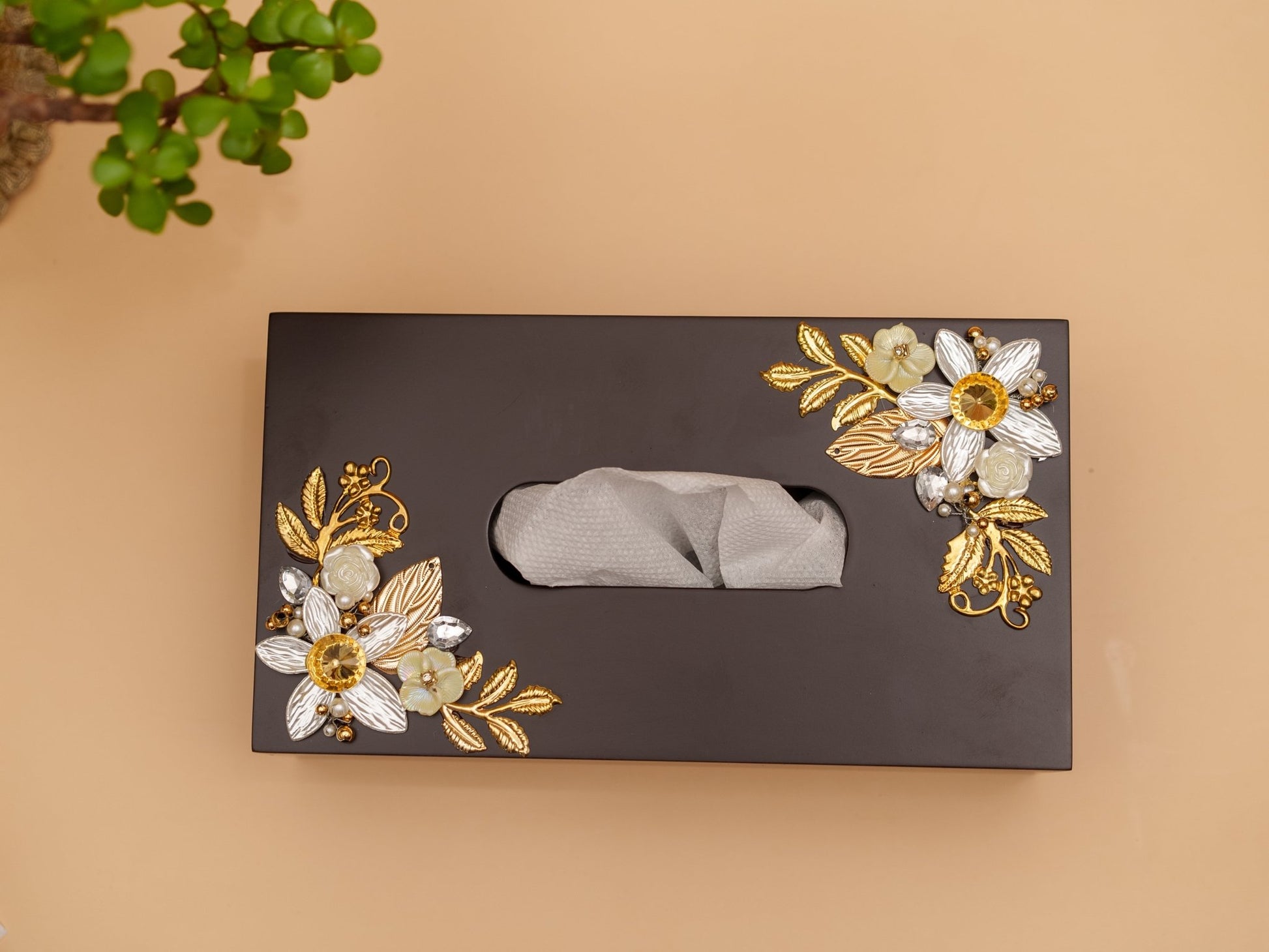 Premium Designer Tissue Box - Chitra Goenka Crafts & Creations