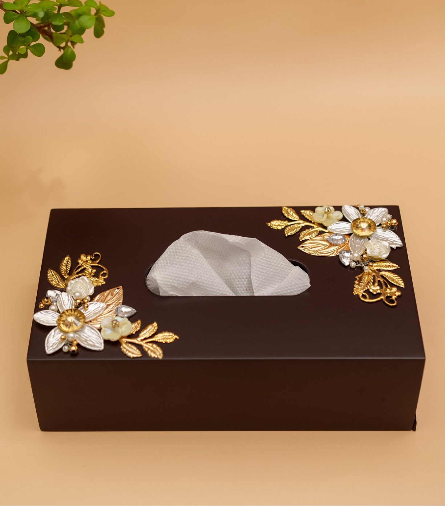 Premium Designer Tissue Box - Chitra Goenka Crafts & Creations
