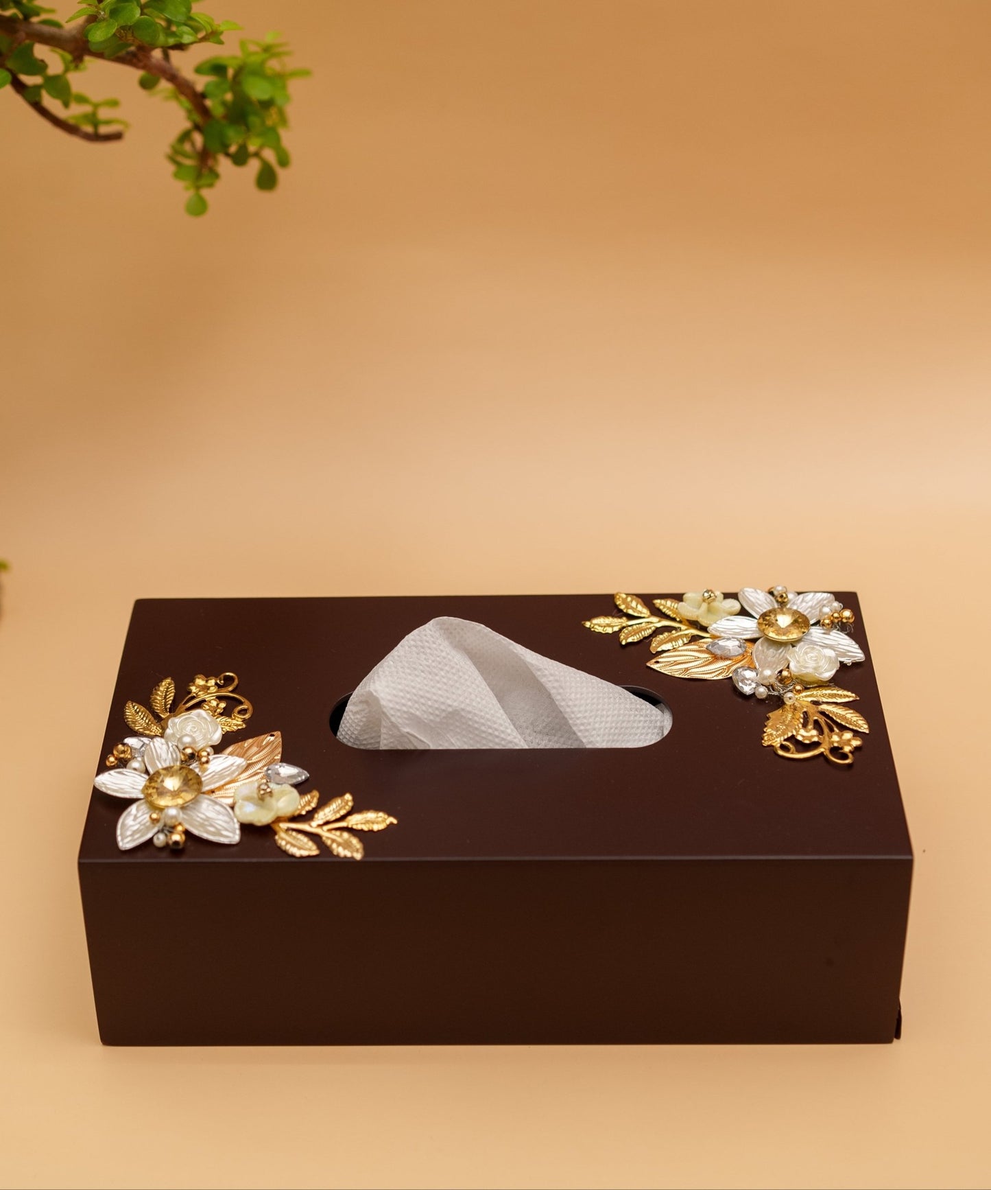 Premium Designer Tissue Box - Chitra Goenka Crafts & Creations