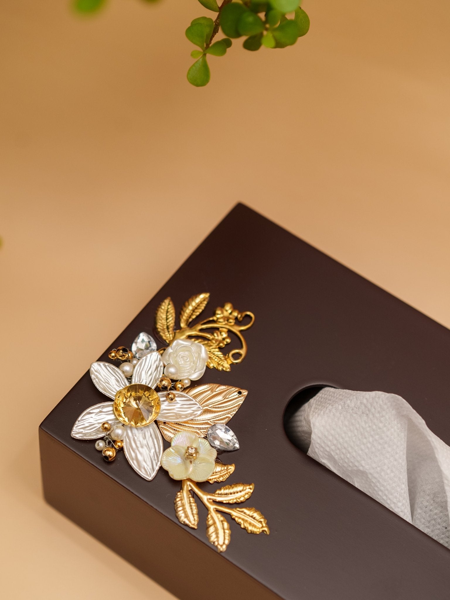 Premium Designer Tissue Box - Chitra Goenka Crafts & Creations