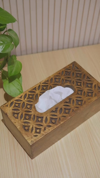 Royal Floral - Tissue Box