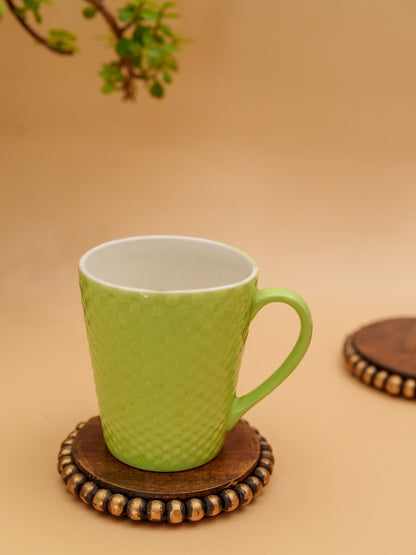 Round Wooden Coasters - Chitra Goenka Crafts & Creations