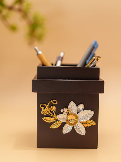 Royal Blossom - Cutlery Holder - Chitra Goenka Crafts & Creations