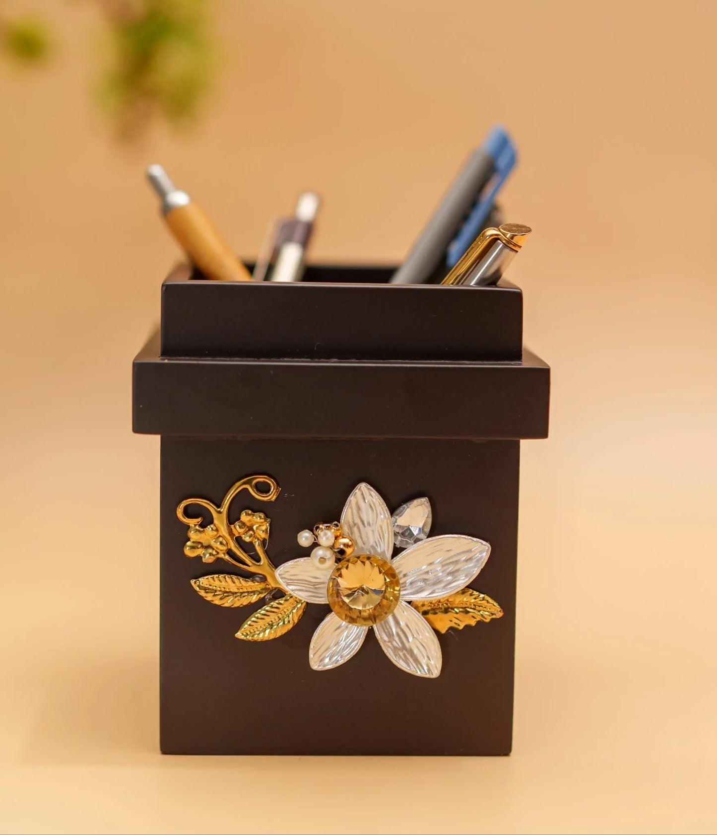 Royal Blossom - Cutlery Holder - Chitra Goenka Crafts & Creations