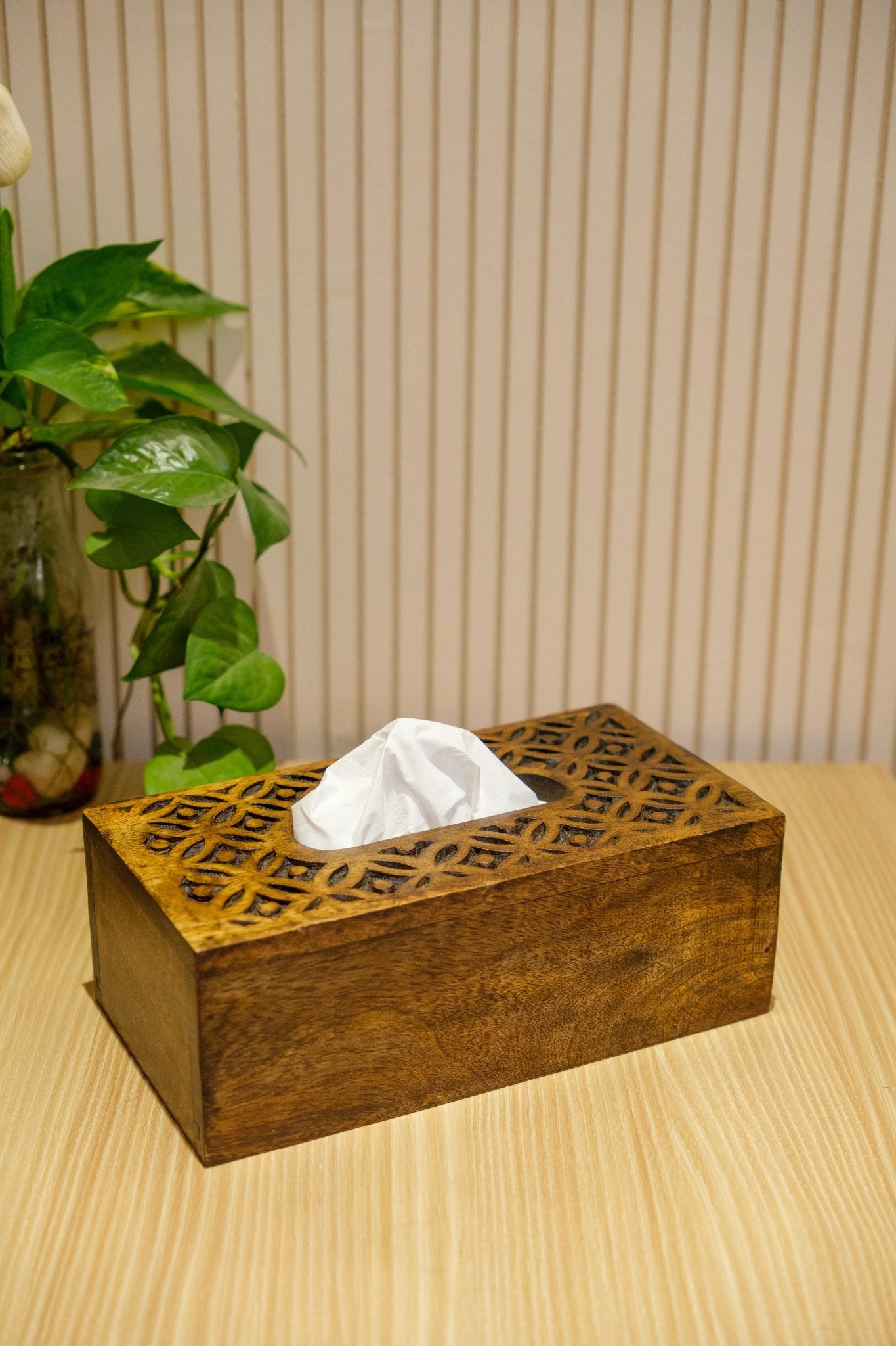 Royal Floral - Tissue Box - Chitra Goenka Crafts & Creations