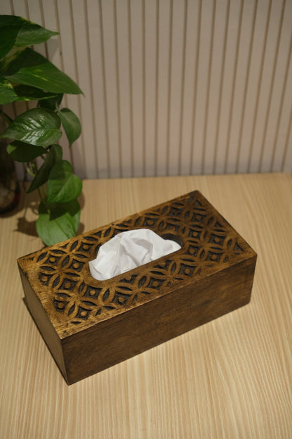 Royal Floral - Tissue Box - Chitra Goenka Crafts & Creations