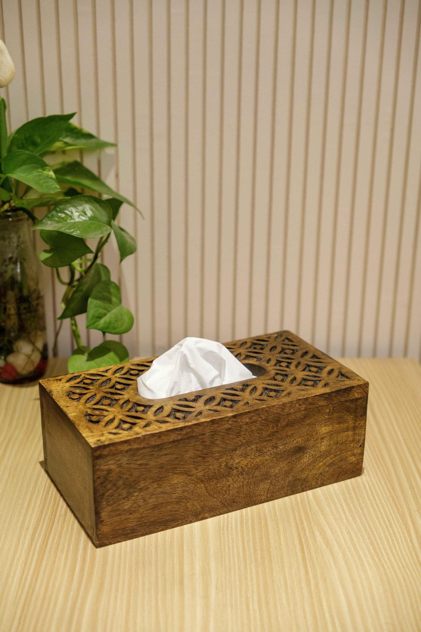 Royal Floral - Tissue Box - Chitra Goenka Crafts & Creations