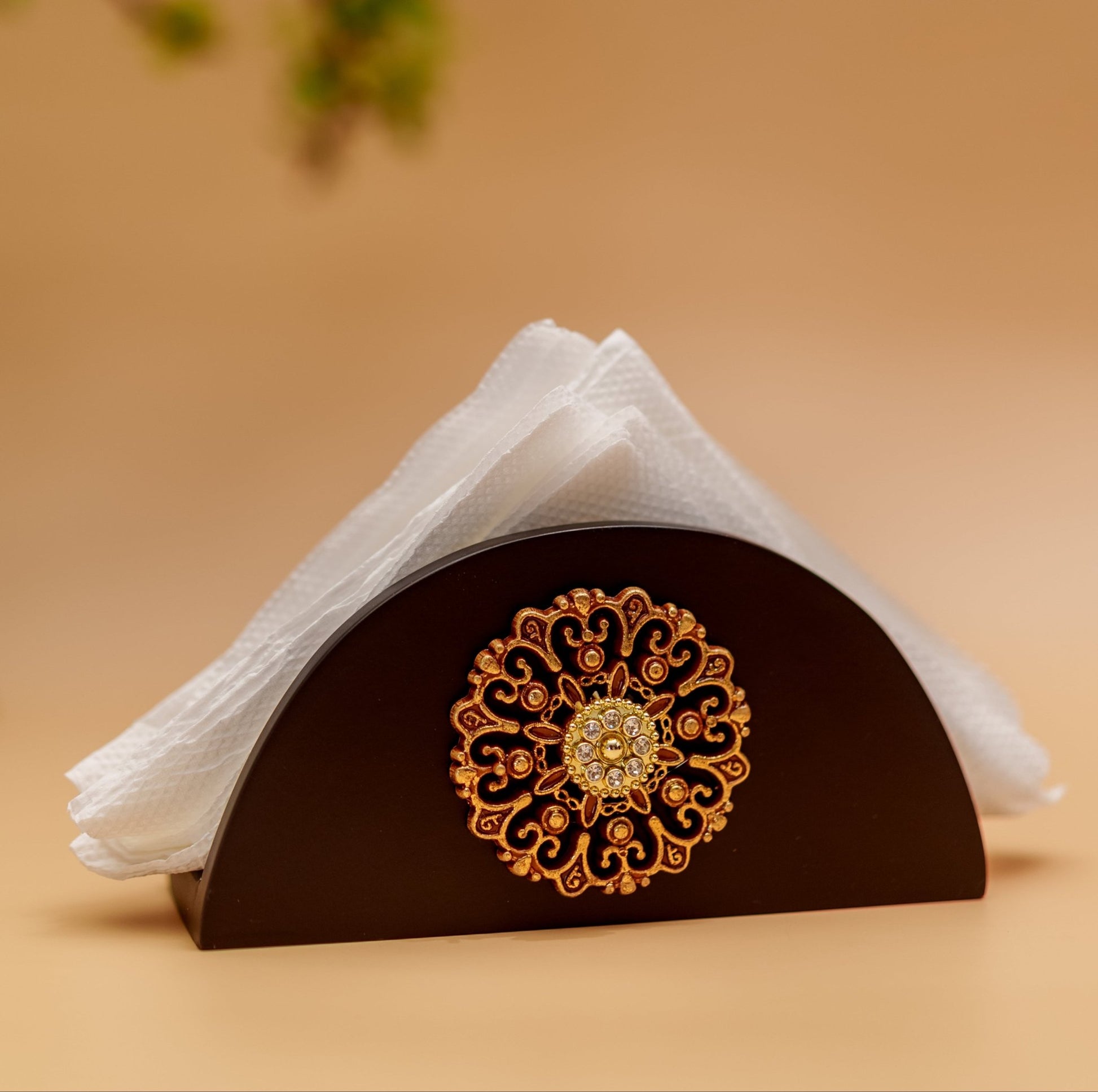 Timeless Elegance - Tissue Stand - Chitra Goenka Crafts & Creations