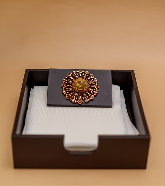 Timeless Elegance - Weight Tissue Holder - Chitra Goenka Crafts & Creations