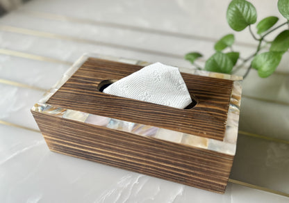 Wooden Tissue Box (21cmx12cmx7cm)